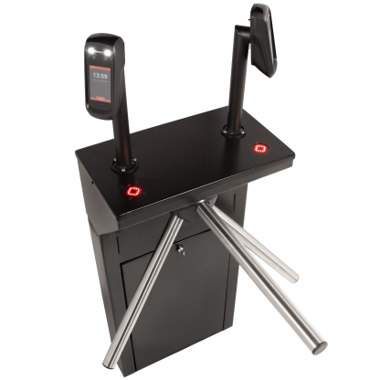 Catraca de Acesso SLIM Mini Balcão com 2 Leitores Faciais - Image 4